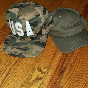 1 Timberland Cap 1 Reason camo Cap